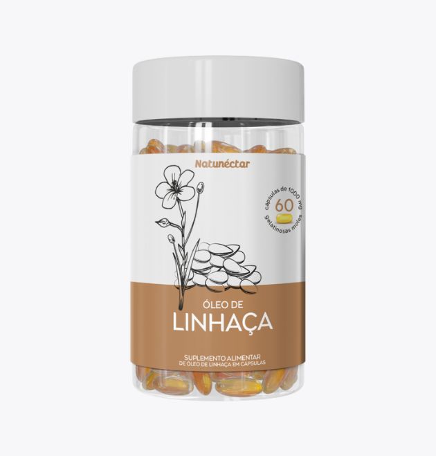 Óleo de Linhaça 1000mg – 60 cápsulas