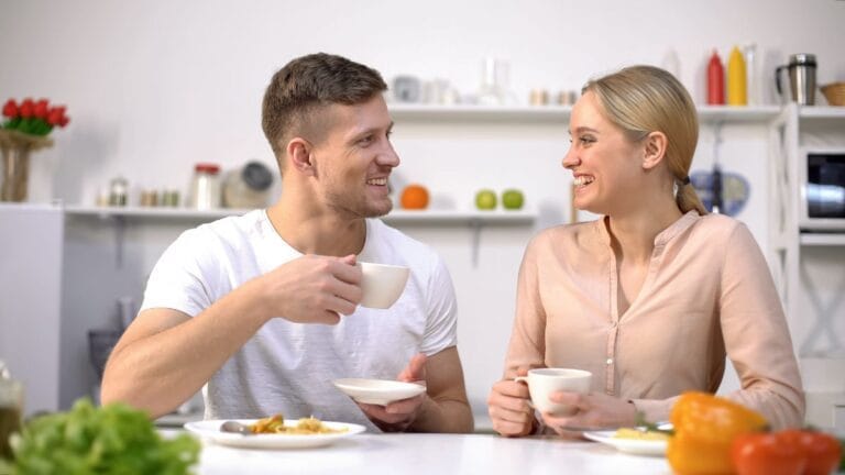 chás digestivos pós-refeição